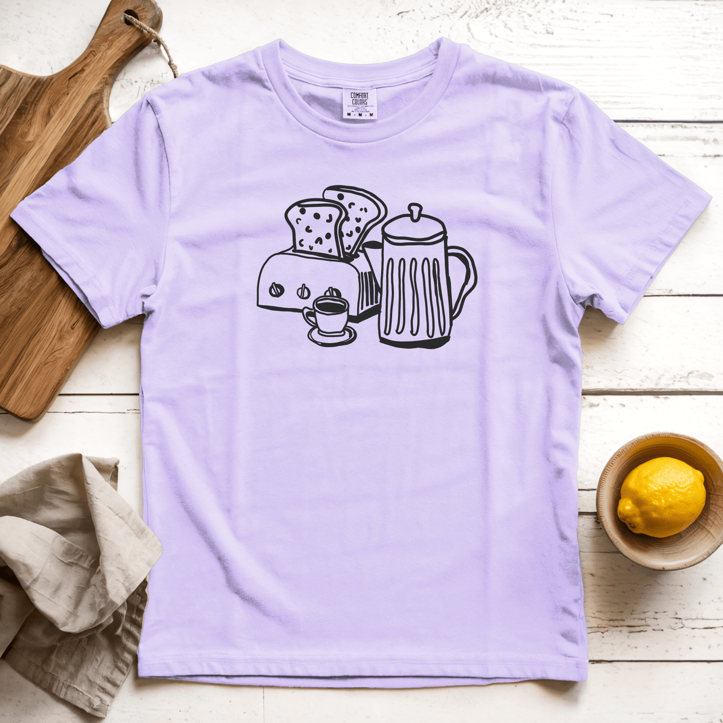 T-Shirts Orchid / S Toast & Press: Sae Karepe