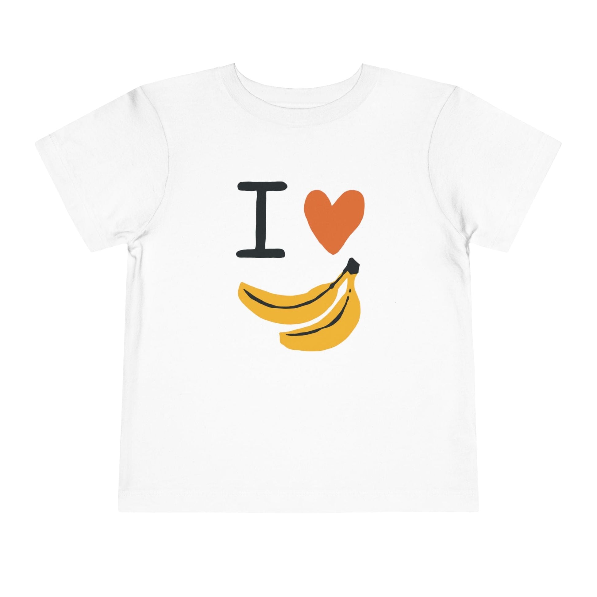 Kids clothes White / 2T Toddler I love Bananas