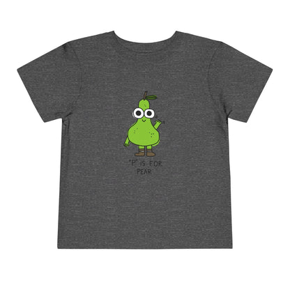 Kids clothes Dark Heather Grey / 2T Toddler P is for Pear: Longoland