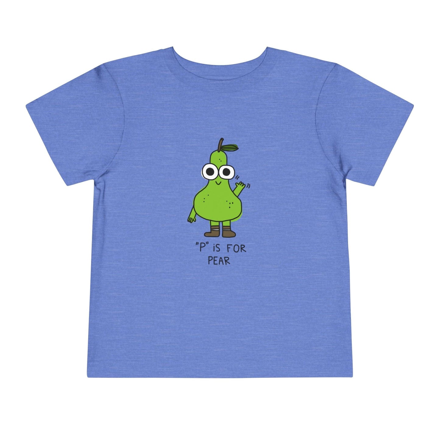 Kids clothes Heather Columbia Blue / 2T Toddler P is for Pear: Longoland
