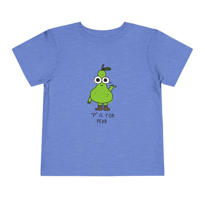 Kids clothes Heather Columbia Blue / 2T Toddler P is for Pear: Longoland