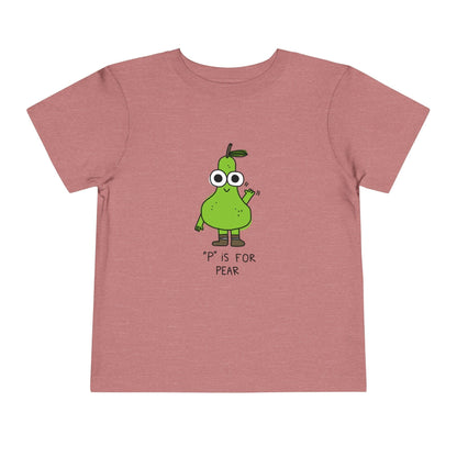 Kids clothes Heather Mauve / 2T Toddler P is for Pear: Longoland