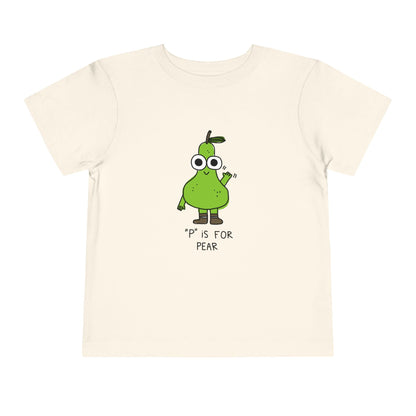 Kids clothes Natural / 2T Toddler P is for Pear: Longoland
