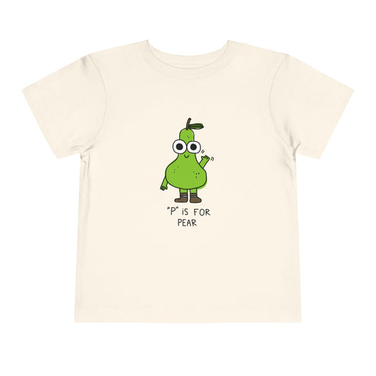 Kids clothes Natural / 2T Toddler P is for Pear: Longoland