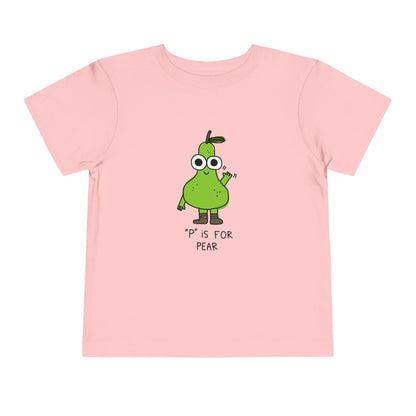 Kids clothes Pink / 2T Toddler P is for Pear: Longoland