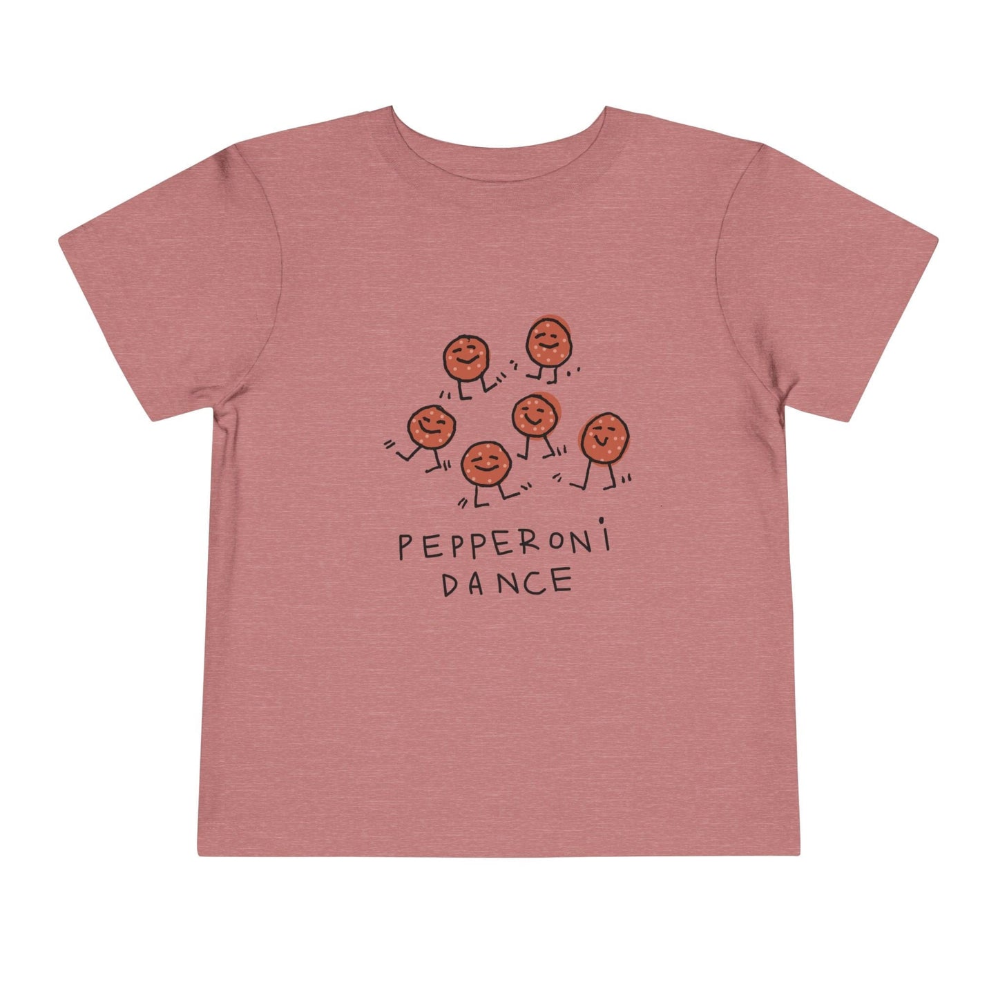 Kids clothes Heather Mauve / 2T Toddler Pepperoni Dance: Longoland