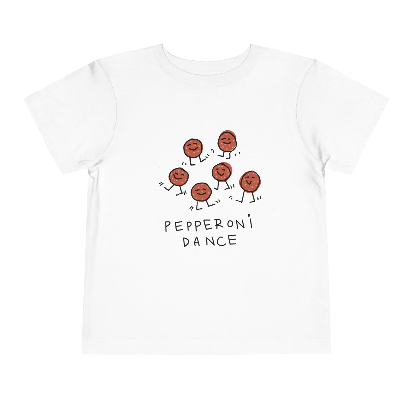 Kids clothes White / 2T Toddler Pepperoni Dance: Longoland