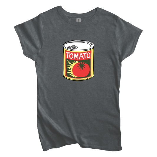 T-Shirt S / Dark Heather Tomato Can Women's Tee