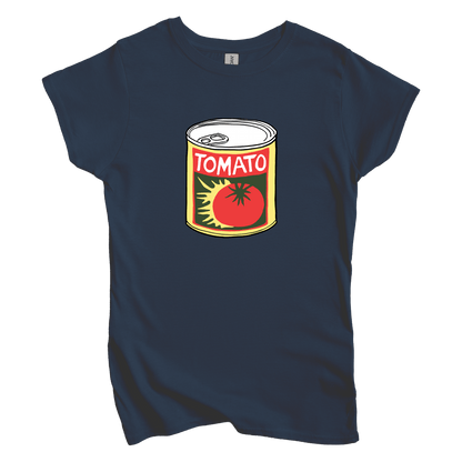 T-Shirt S / Navy Tomato Can Women's Tee