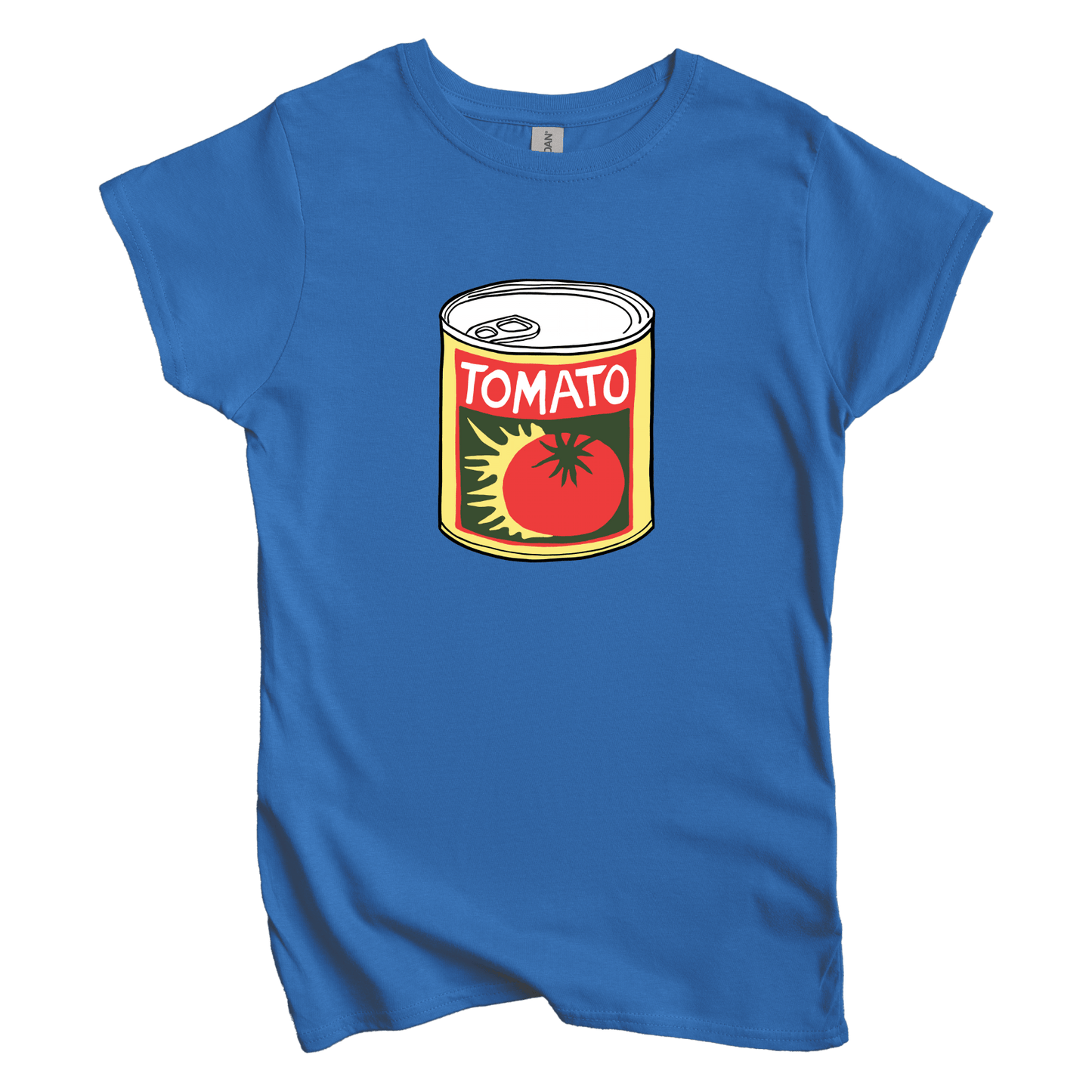 T-Shirt S / Royal Tomato Can Women's Tee