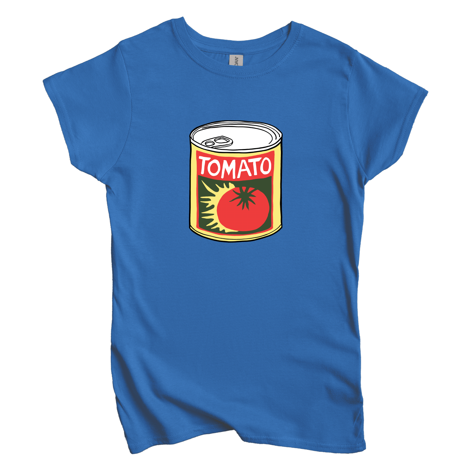 T-Shirt S / Royal Tomato Can Women's Tee