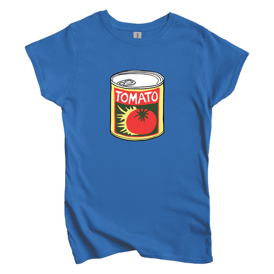 T-Shirt S / Royal Tomato Can Women's Tee