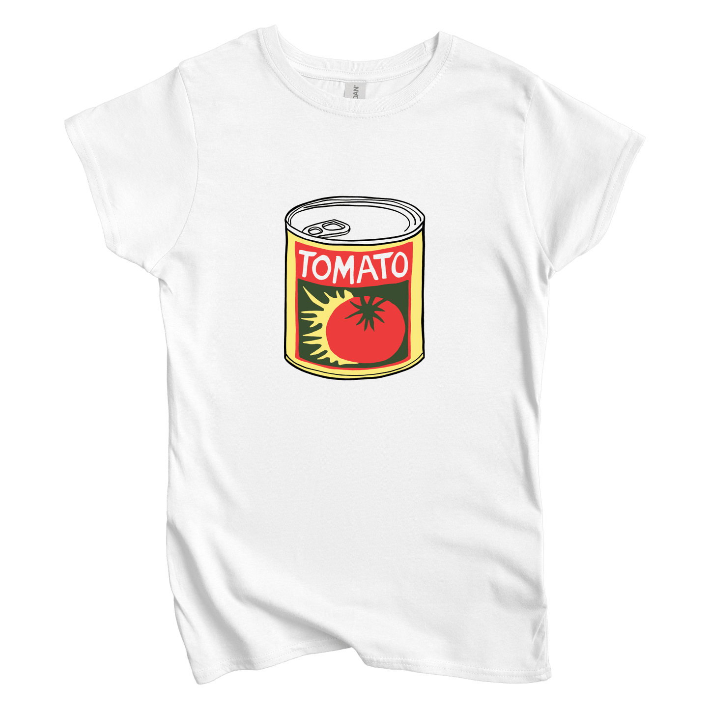 T-Shirt S / White Tomato Can Women's Tee