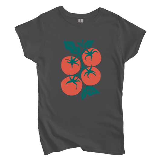 T-Shirt Charcoal / M Tomato Cluster Women's Tee
