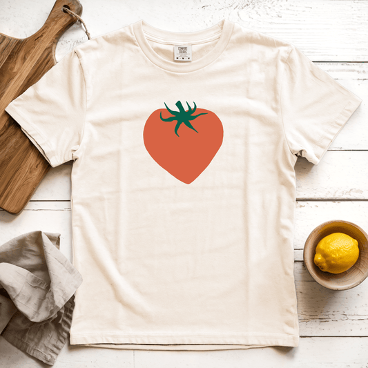 T-Shirt Ivory / S Tomato Heart
