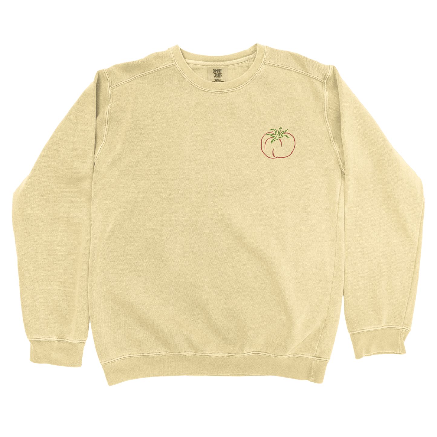 Sweatshirt Butter / S Tomato Left Side Sweatshirt
