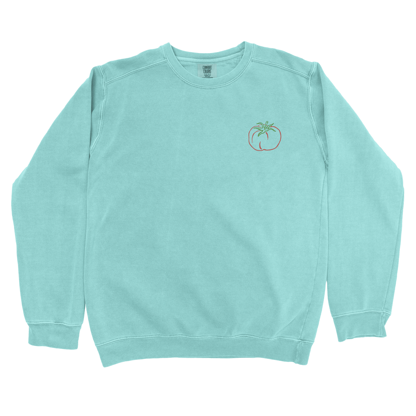Sweatshirt Chalky Mint / S Tomato Left Side Sweatshirt