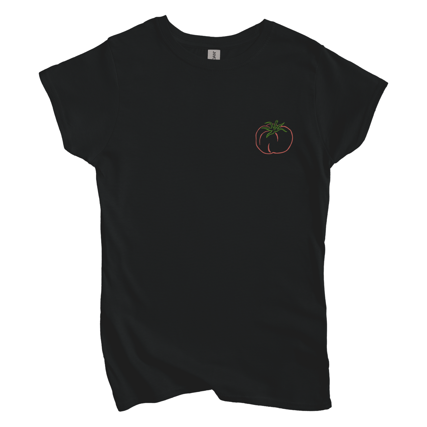 T-Shirt S / Black Tomato Left Side Women's Tee