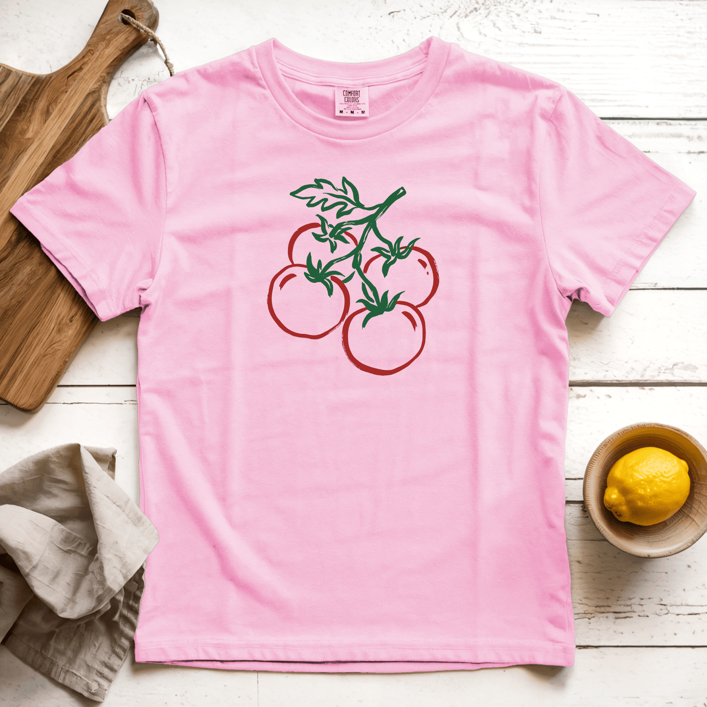 T-Shirts Blossom / S Tomatoes on a vine
