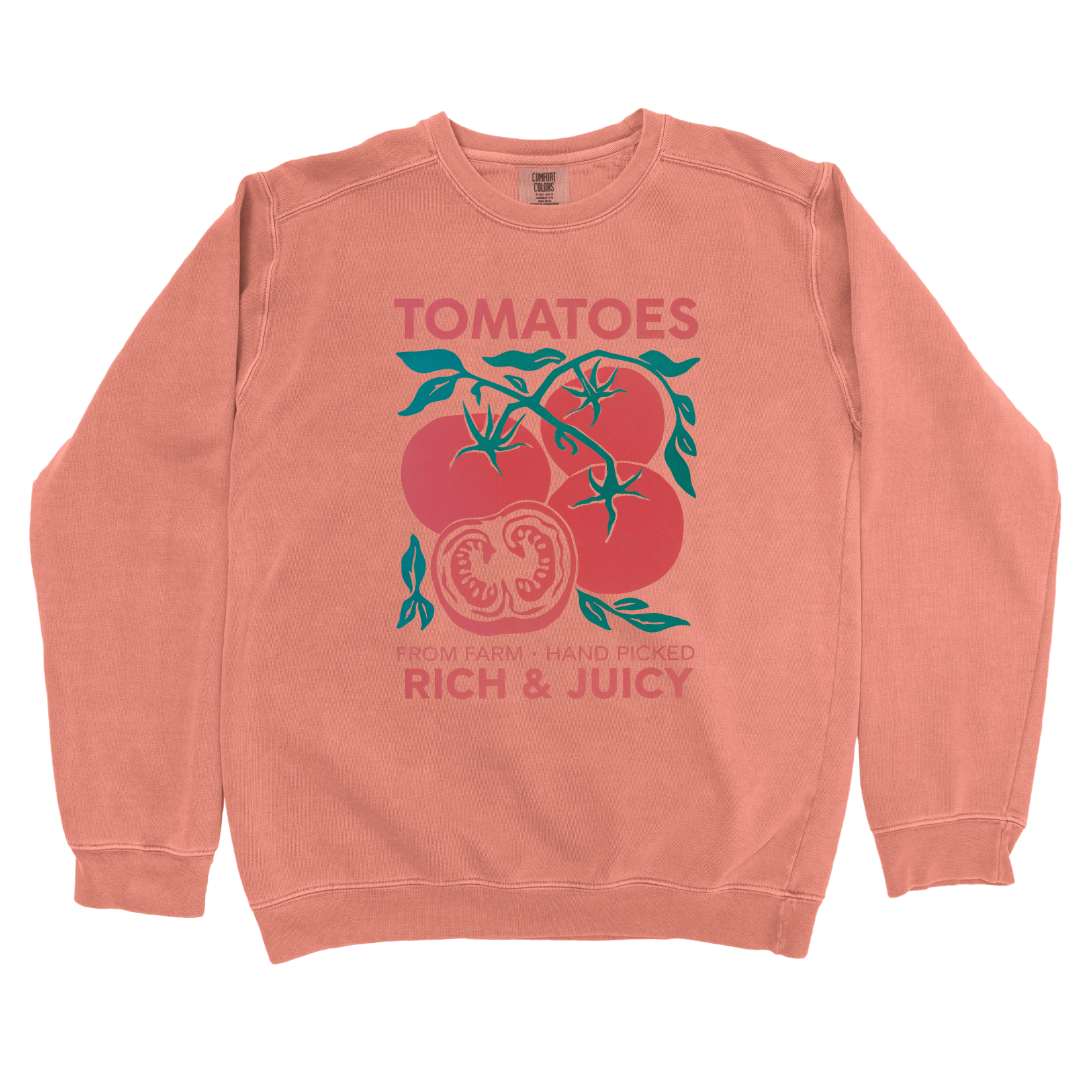 Sweatshirt Terracotta / S Tomatoes Rich and Juicy Sweatshirt