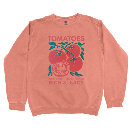 Sweatshirt Terracotta / S Tomatoes Rich and Juicy Sweatshirt