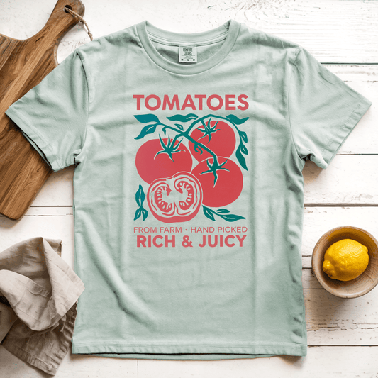 T-Shirt Bay / S Tomatoes Rich and Juicy