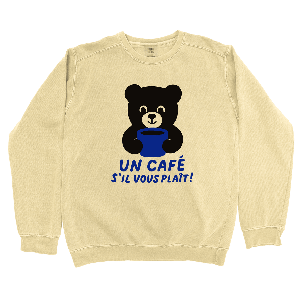 Sweatshirt Butter / S Un café s’il vous plaît Sweatshirt