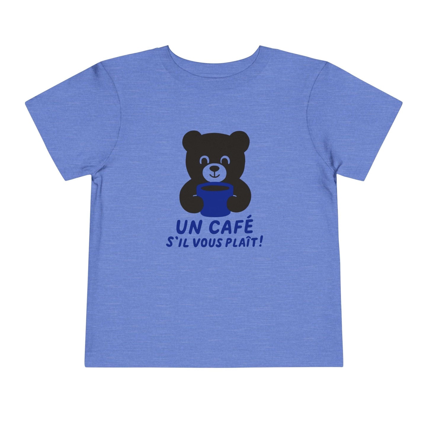 Kids clothes Heather Columbia Blue / 2T Un café s’il vous plaît Toddler