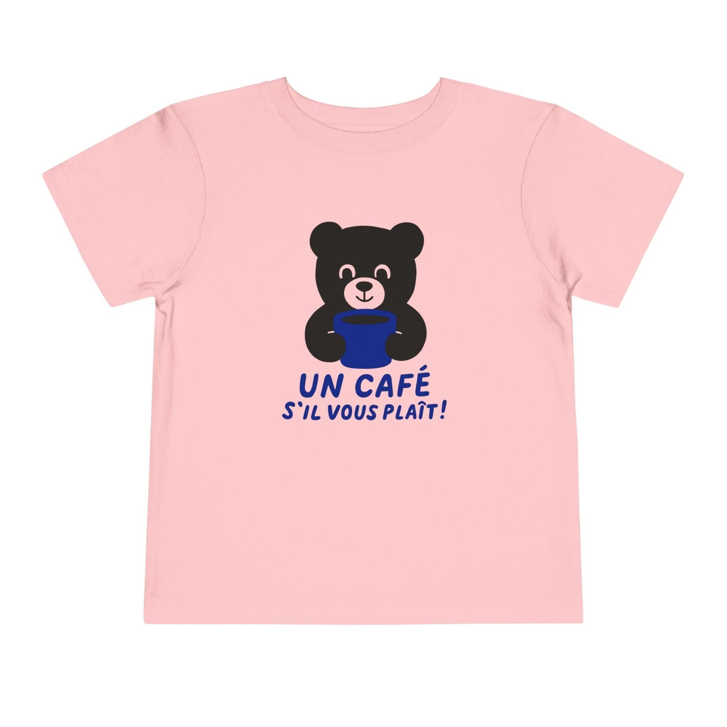 Kids clothes Pink / 2T Un café s’il vous plaît Toddler