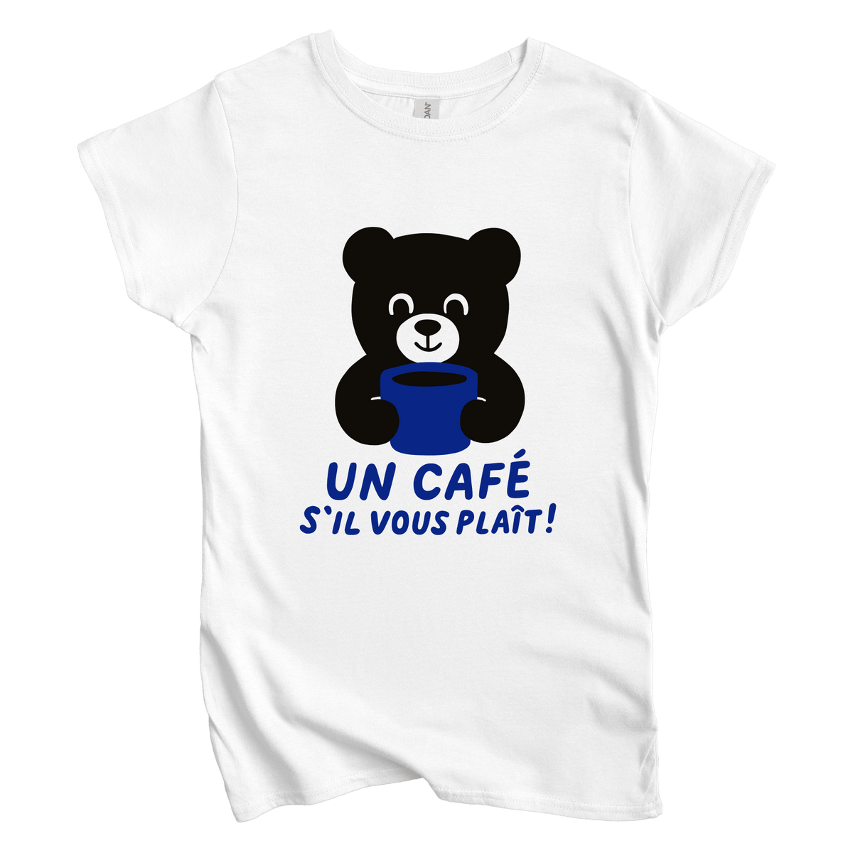 T-Shirt M / White Un café s’il vous plaît Women's Tee