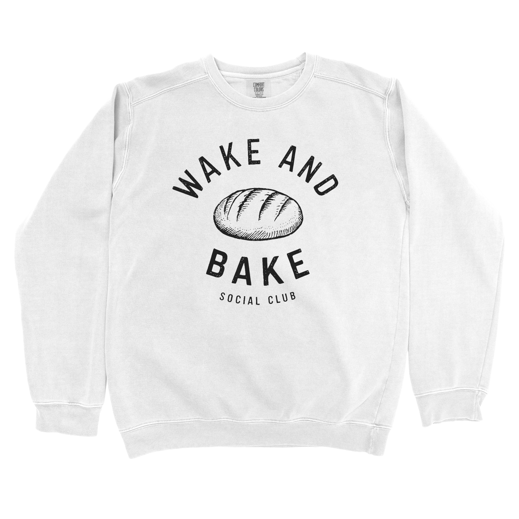 Sweatshirt White / S Wake and Bake Social Club Sweatshirt