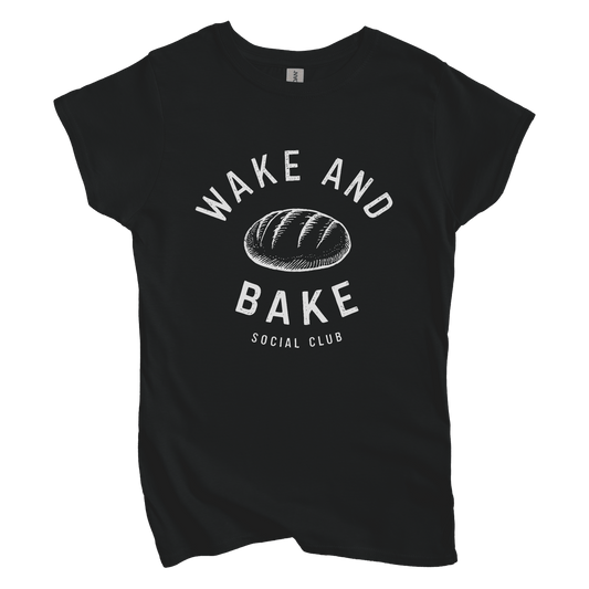 T-Shirt S / Black Wake and Bake Social Club Women's Tee
