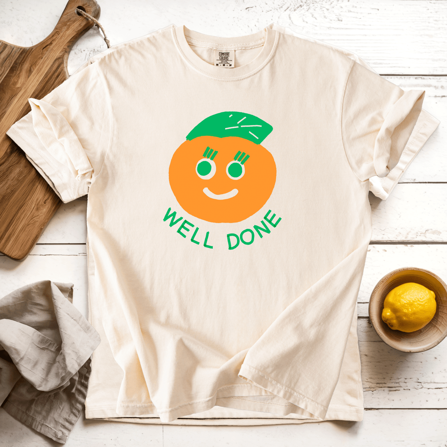 T-Shirt Ivory / S Well Done!