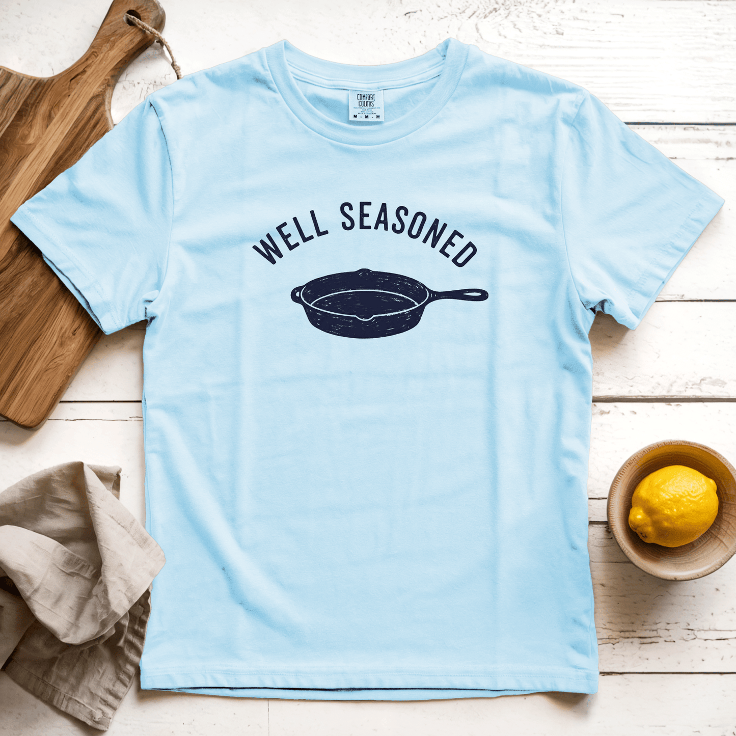 T-Shirts Chambray / S Well Seasoned