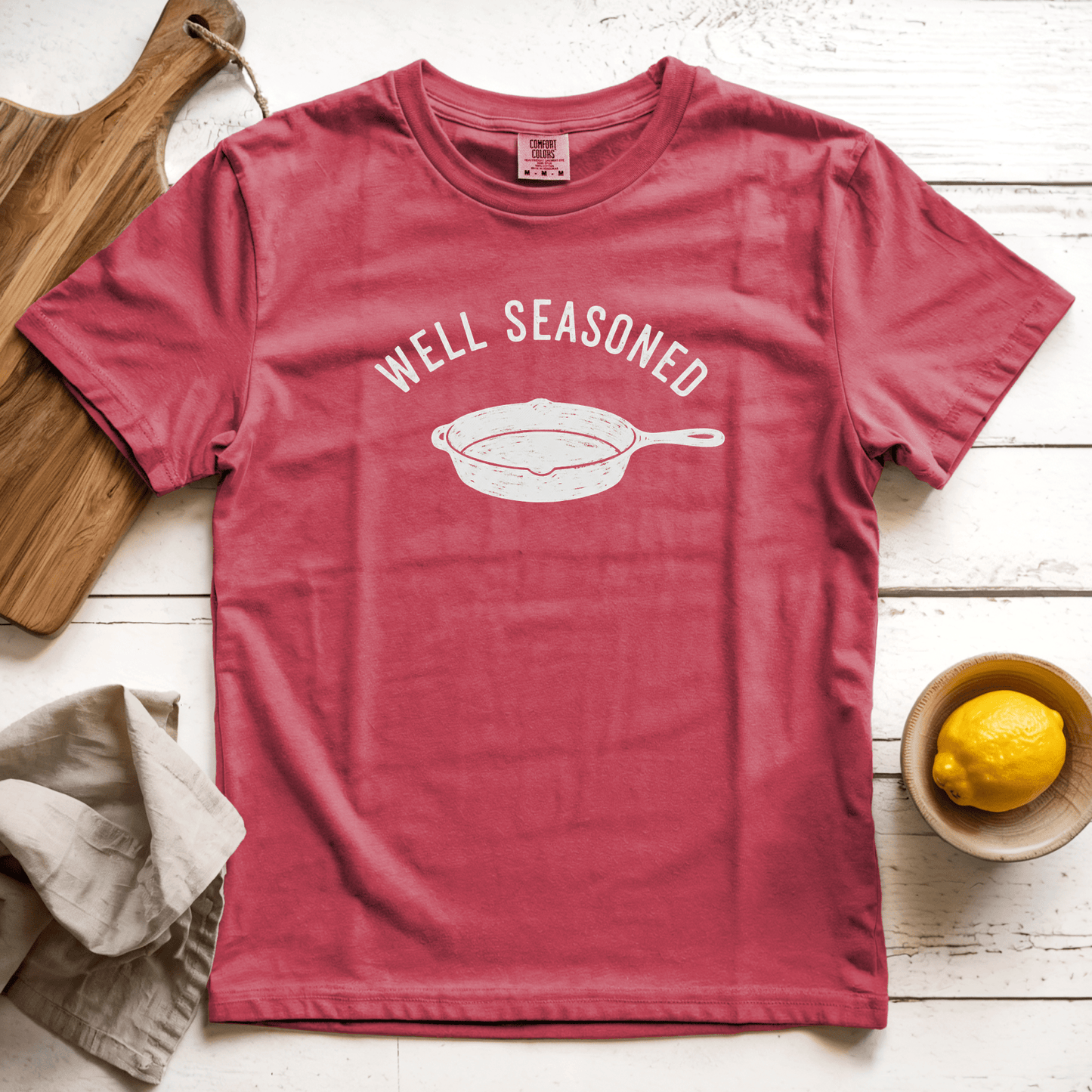 T-Shirts Crimson / S Well Seasoned