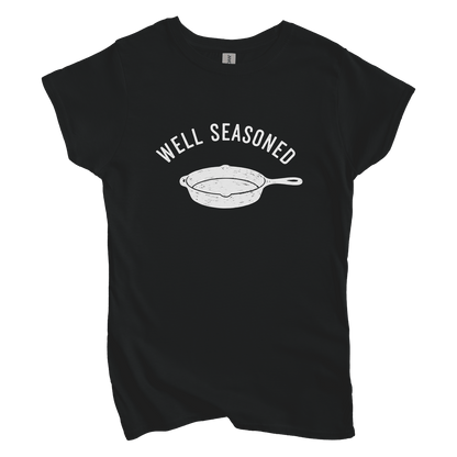 T-Shirts S / Black Well Seasoned Women's Tee
