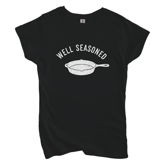 T-Shirts S / Black Well Seasoned Women's Tee