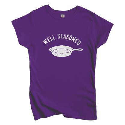T-Shirts S / Purple Well Seasoned Women's Tee