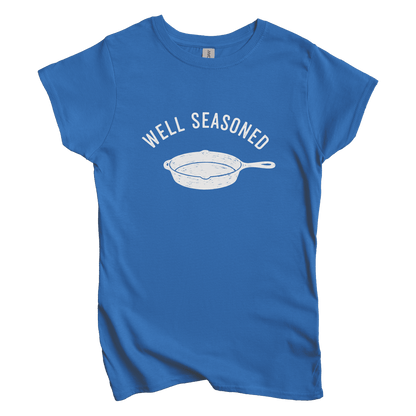 T-Shirts S / Royal Well Seasoned Women's Tee