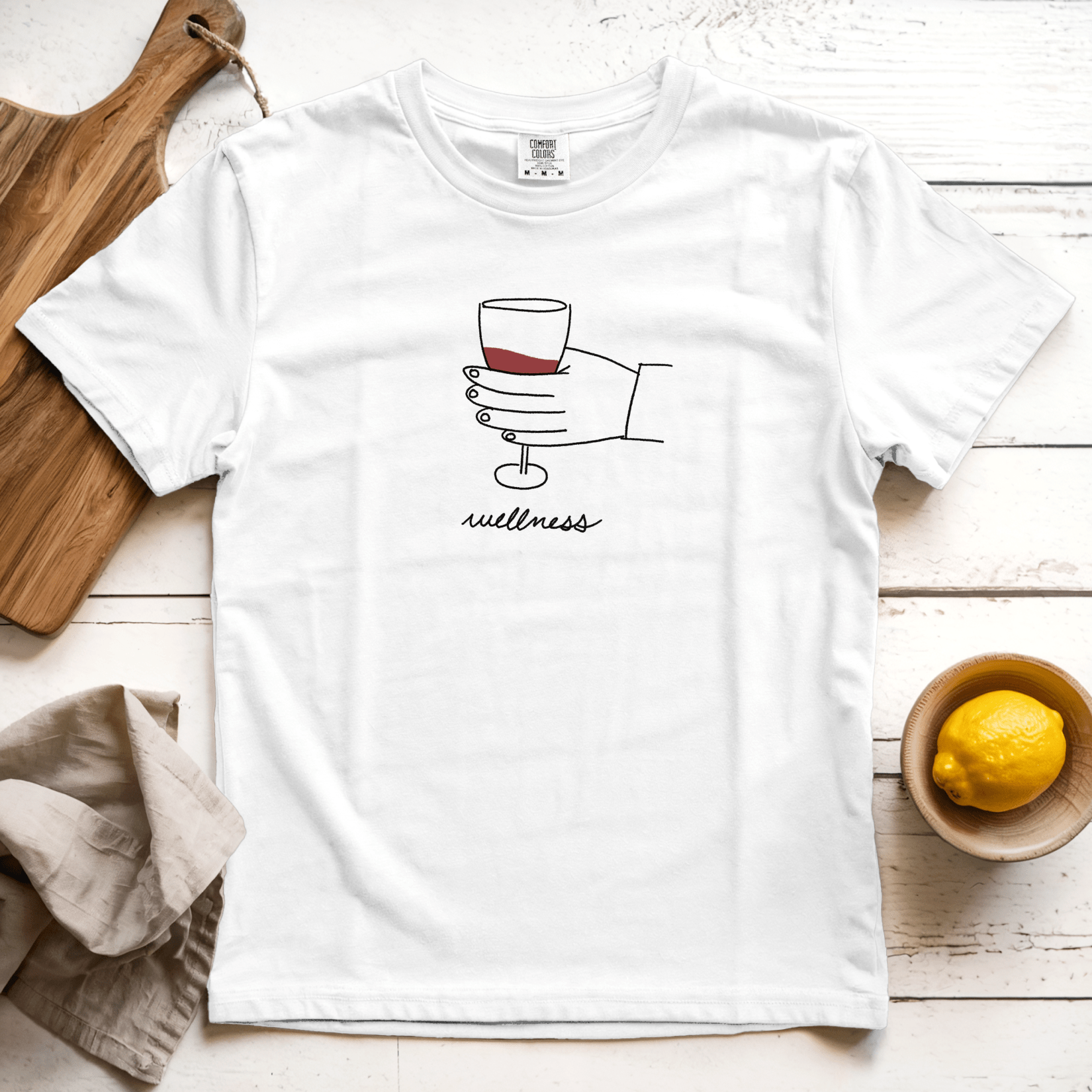 T-Shirt White / S Wellness