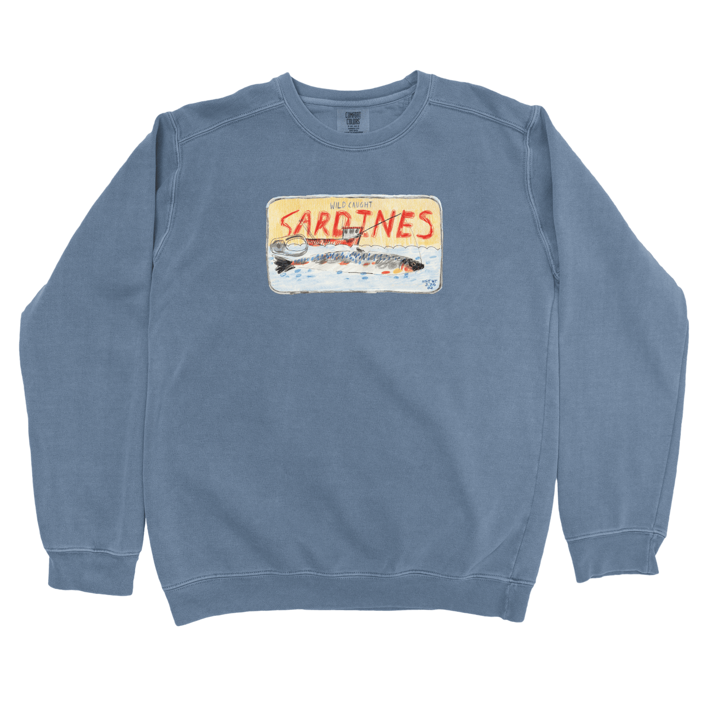 T-Shirts Blue Jean / S Wild Caught Sardines: Jarek Krzystek Sweatshirt