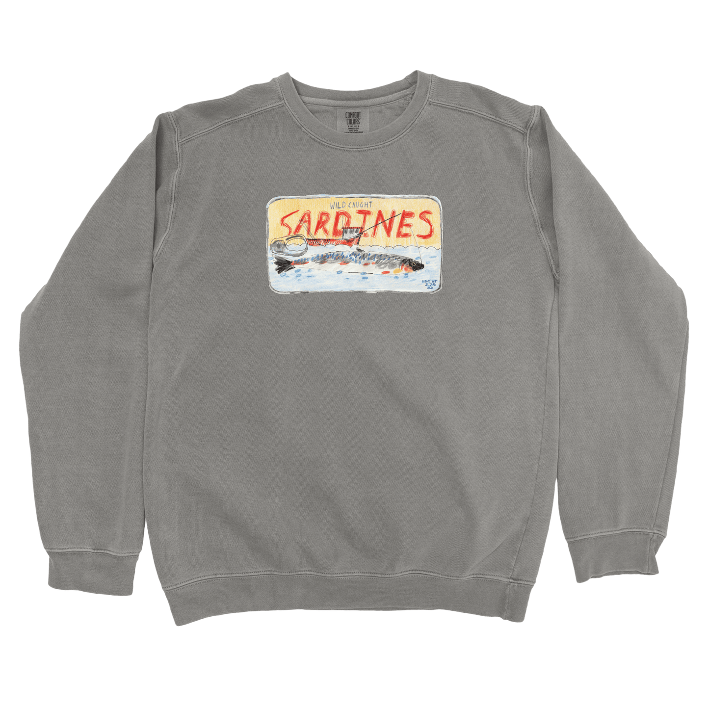 T-Shirts Grey / S Wild Caught Sardines: Jarek Krzystek Sweatshirt