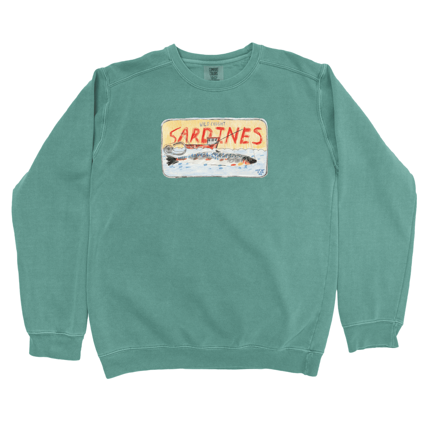 T-Shirts Light Green / S Wild Caught Sardines: Jarek Krzystek Sweatshirt