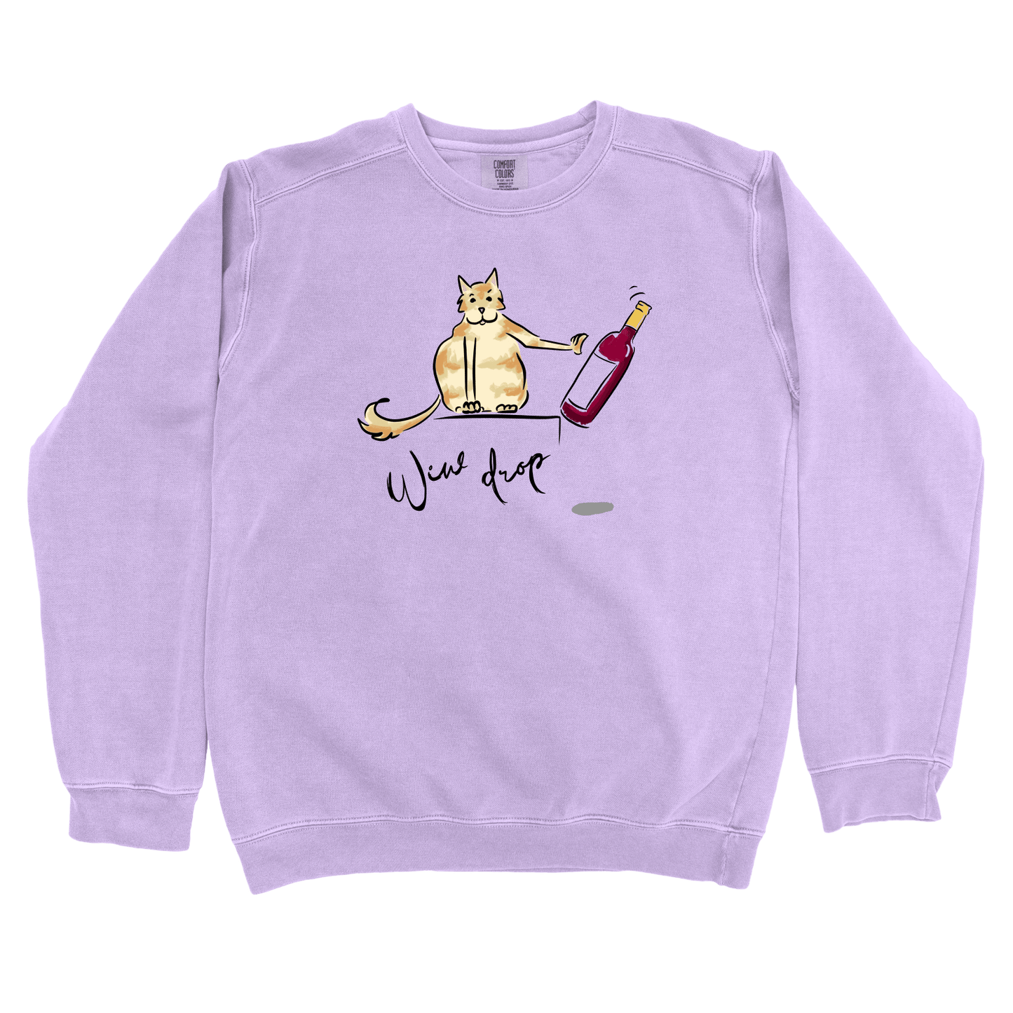 Sweatshirt Orchid / S Wine Drop: Micro Barbi Sweatshirt