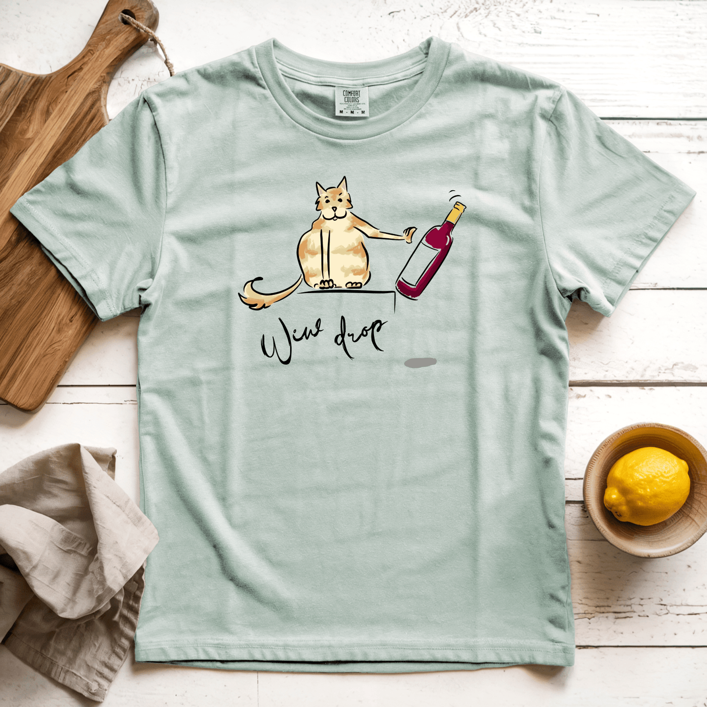 T-Shirt Bay / S Wine Drop: Micro Barbi
