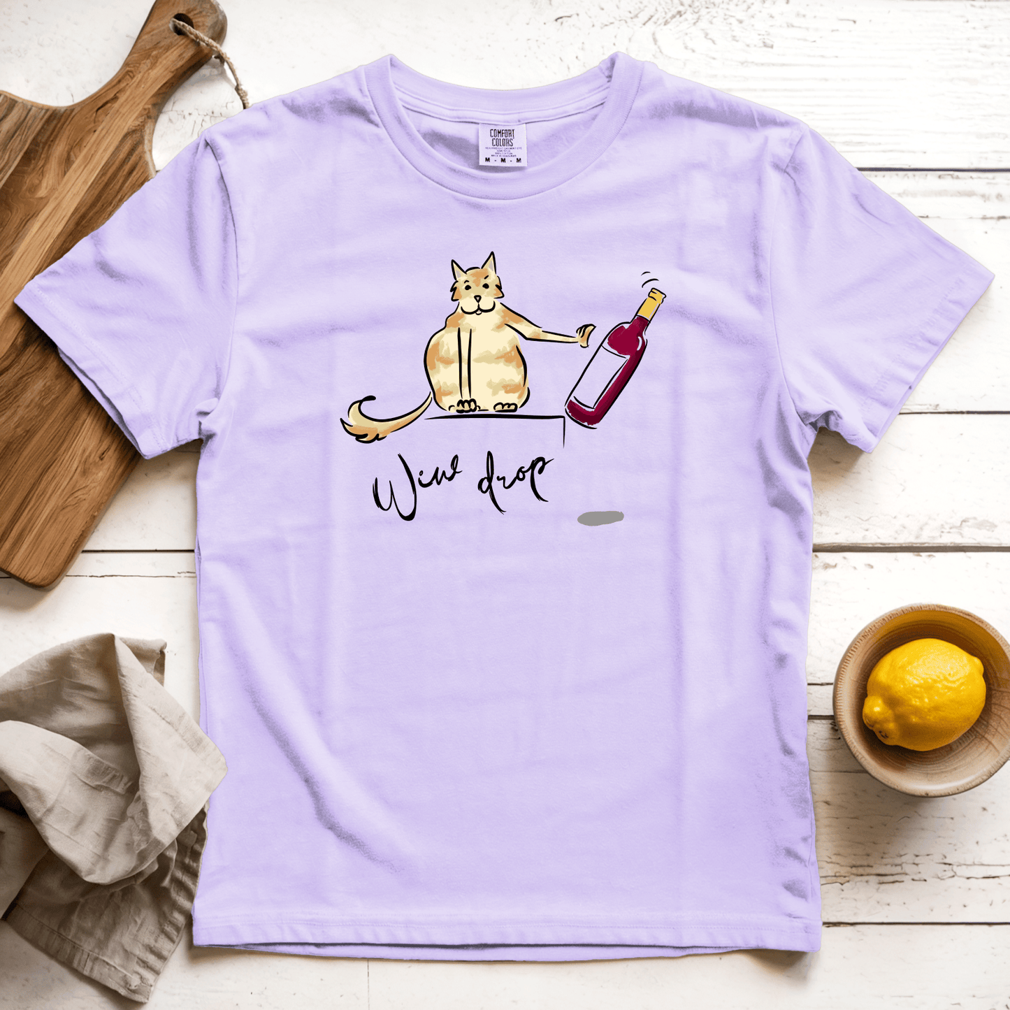 T-Shirt Orchid / S Wine Drop: Micro Barbi