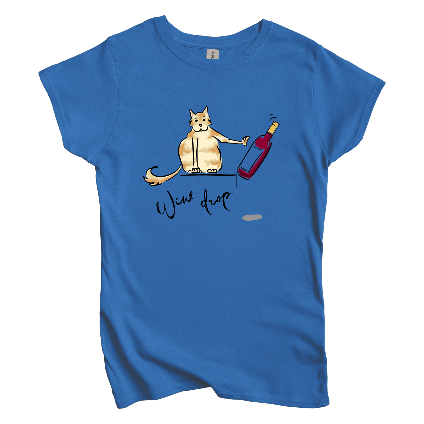 T-Shirt S / Royal Wine Drop: Micro Barbi Women's Tee