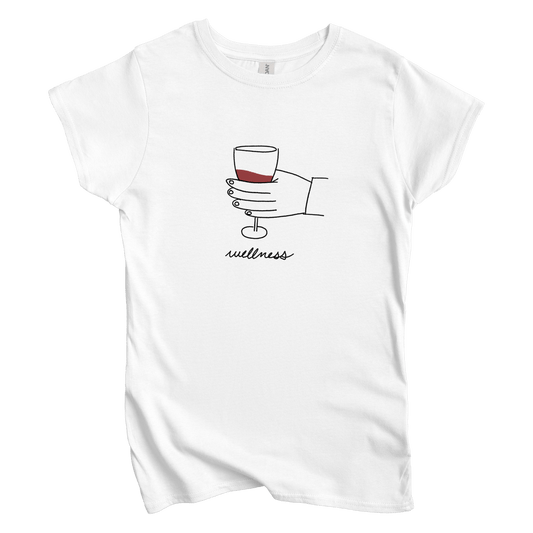 T-Shirt S / White Wine Wellness Women's Tee