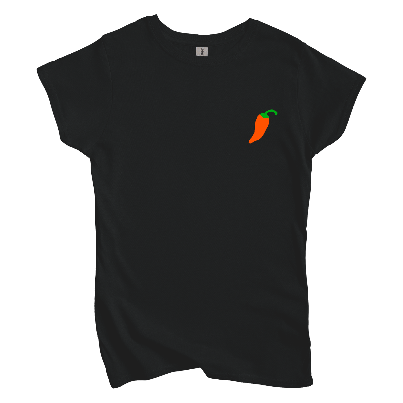 T-Shirt S / Black Women's Tee A Chili Pepper
