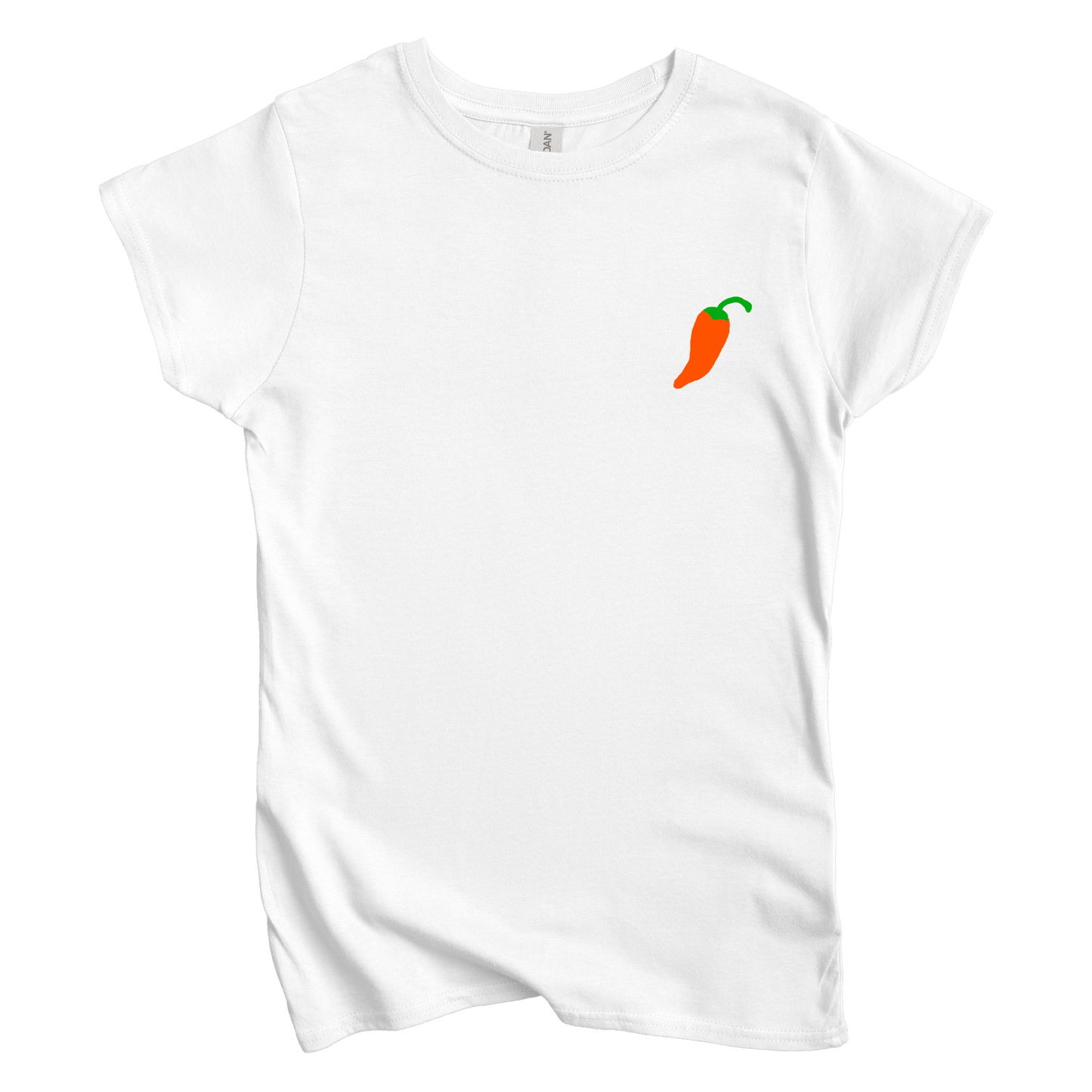 T-Shirt S / White Women's Tee A Chili Pepper